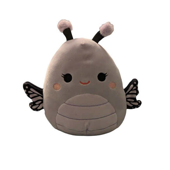Squishmallows 7.5" BIBIANA The Butterfly Lavender 2023 Squishie Plush Toy - Picture 1 of 7